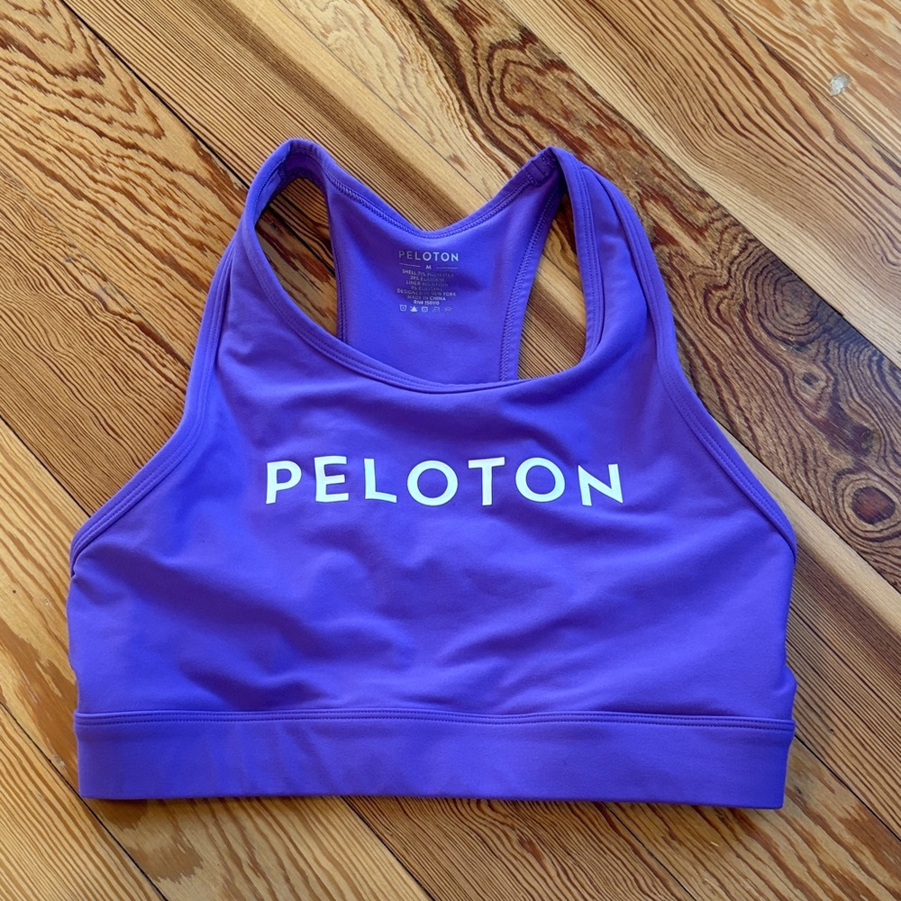 Peloton Purple Sports Bra